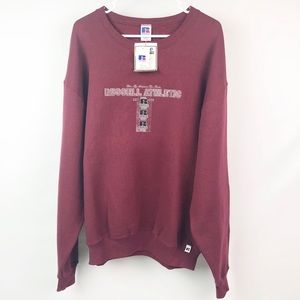 Vintage Russell Athletic Maroon Crewneck Sweater